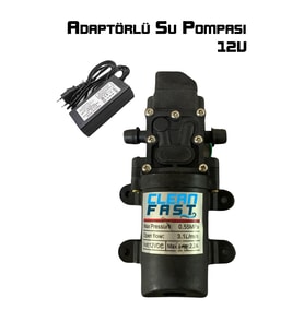 Adaptörlü Su Pompası 12V