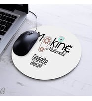 Hediyelik Makine Mühendisi Yuvarlak Mousepad
