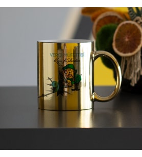 Vergi Müfettişi Gold Kupa Bardak