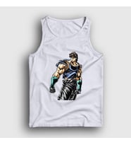 Presmono Unisex Beyaz Jonathan Joestar Anime Jojo Atlet 321643tt
