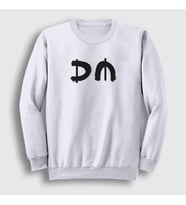 Presmono Unisex Beyaz DM V2 Depeche Mode Sweatshirt 140293tt (Beyaz)