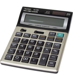 İtalyano KA-030 Digital Masaüstü Hesap Makinesi