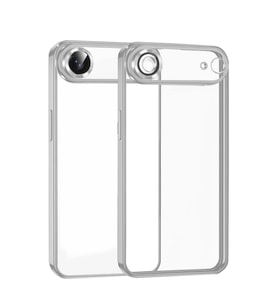 Apple iPhone 17 Air Razer Lensli Silikon - Gümüş