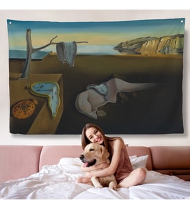 Salvador Dali - Belleğin Azmi Duvar Örtüsü - The Persistence of Memory-7128