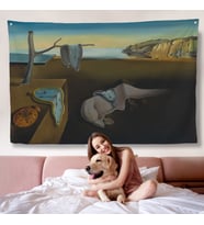 Salvador Dali - Belleğin Azmi Duvar Örtüsü - The Persistence of Memory-7128