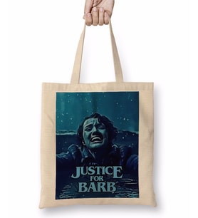 Stranger Things Justice for Barb Bez Çanta Uzun Saplı