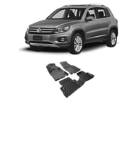 vw tiguan (2007-2016) uyumlu 3d havuzlu paspas