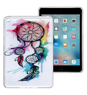 Apple Ipad Mini 4 Baskılı Silikon Kılıf BK-10