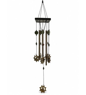 Northcity Metal Dümenli Rüzgar Çanı Alk5320 - 73 Cm Bahçe ve Tekne İçin Dayanıklı