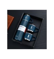 Vacuum Termos Paslanmaz Çelik 500 Ml Sıcak-soğuk Termos Seti 3 Bardaklı