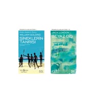 Sineklerin Tanrısı + Beyaz Diş- 2 Kitap Set - Iş Bankası Özel Set Sineklerin Tanrısı Kitabı