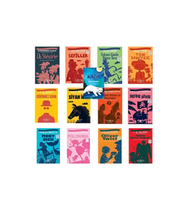 Dünya Çocuk Klasikleri Kısaltılmış Metin 12 Kitap Set / Kaçış