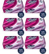 Papia Platinum Pratik Mendil 125 Yaprak (4 Katlı) 750 Yaprak (6PK*125)