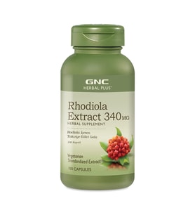 GNC Herbal Plus Rhodiola Extract - 100 Kapsül