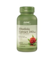 GNC Herbal Plus Rhodiola Extract - 100 Kapsül