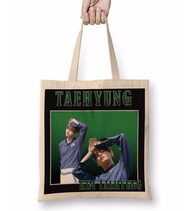 Kim Taehyung V Bts Bez Çanta Uzun Saplı