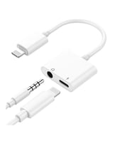 Jopus JO-IP09 iPhone Lightning Bluetooth Modlu Bağlantı 3.5mm Dönüştürücü Beyaz