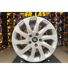 4 Adet SEAT ORIJINAL 6.5*16 5*112 ET46 57.1 SILVER JANT REVİZE EDİLMİŞ (Takım)