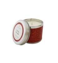 SUM STUDIO Kırmızı Sekoya Kokulu Yılbaşı Mumu 180 gr