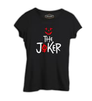 The Joker - Look Siyah Kadın Tshirt