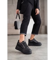 Elit HML262-1174 Kadın Klasik Sneaker Siyah