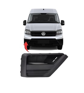 Vw Crafter 2017>> Sağ Ön Tampon Kapagı 7C0853666