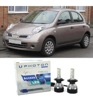 Nissan Micra Led Xenon Sis Far Ampulü H11 Access Yeni Seri Beyaz 2003-2010