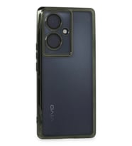 Durukar® Vivo V29 Lite Kılıf Lensli Silikon - Yeşil