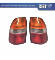 Mitsubishi L200 Stop Sağ-Sol Takım (KIRMIZI-SARI) 1999-2004