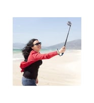 Alüminyum Selfie Çubuğu Akaso Aksiyon Kamera ile uyumlu, su altı kullanımı