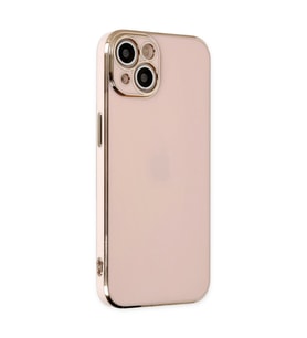 Iphone 14 Kılıf Volet Silikon - Pembe