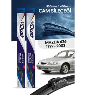 Mazda 626 Silecek Takımı 1997-2002 Uyumlu 530MM/450MM