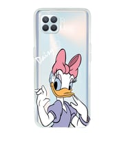Oppo Reno 4 Lite Uyumlu Ördek Desenli Şeffaf Telefon Kılıfı