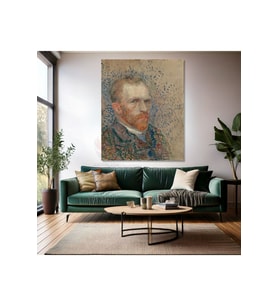 Van Gogh Kanvas Tablo Kanvas Duvar Tablosu Empresyonizm Tablo Oto Portre 1887