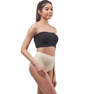 Elite Life 3D Dikişsiz Kadın Destekli Strapless (Siyah)