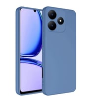 Realme C61 Kılıf First Silikon - Mavi