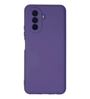 Nova Y70 Kılıf Nano içi Kadife Silikon - Mor