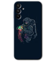 Galaxy A15 Kılıf HD Desen Baskılı Kılıf - Astronot Kıyafeti