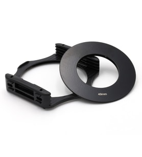 Cokin P Serisi için 49mm Adaptör + Filtre Tutucu (Siyah)