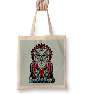Doraemon 08 Bez Çanta Uzun Saplı