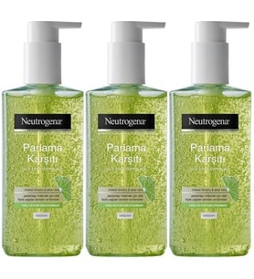 Neutrogena Visibly Clear Pore&Shine Temizleme Jeli 200ML (Parlama Karşıtı) (3 Lü Set)