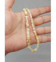 Etiyopya Opal Taşı Kolye Yansımalı Renkler 64 Karat Çelik Kapama (51260)