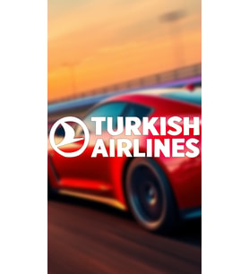 Türkish Airliens Jdm Yazı Araba-motosiklet Cam Etiket Sticker Beyaz Renk