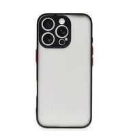 Apple İphone 16 Pro Kılıf Montreal Silikon Kapak - Siyah