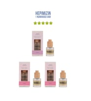 Yasemin + 2x Çiçeksi Araç Parfümü 8 ml (Standart)