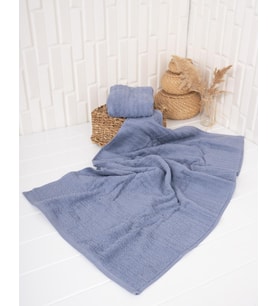 %100 Pamuk İkili 50x90 cm Banyo Havlu Seti Baveno (07)