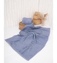 %100 Pamuk İkili 50x90 cm Banyo Havlu Seti Baveno (07)