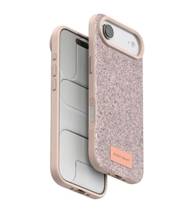 Onegif Apple İphone 17 Air Bright Simli Kapak - Pembe