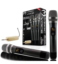 Magicvoice MV-1302EE  2 El Kablosuz Mikrofon