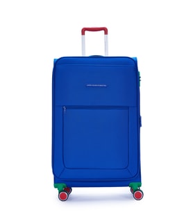 United Colors Of Benetton Ultra Light Kumaş Büyük Boy Valiz Sax BNT2800